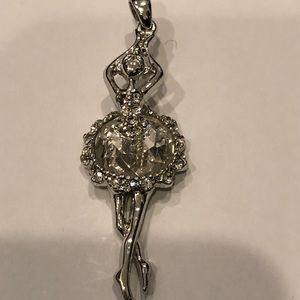 Stunning ballerina pendant